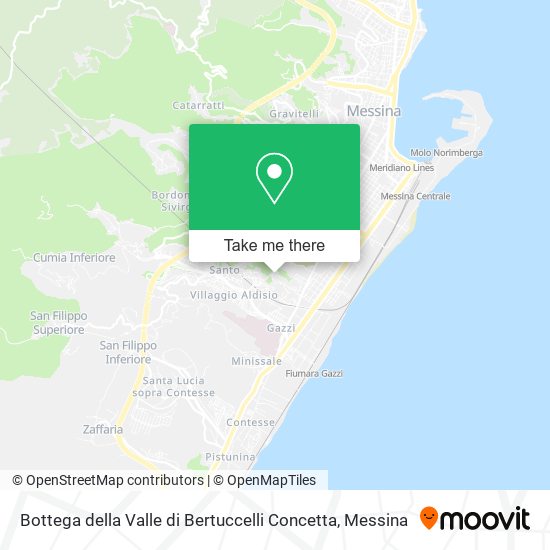 Bottega della Valle di Bertuccelli Concetta map