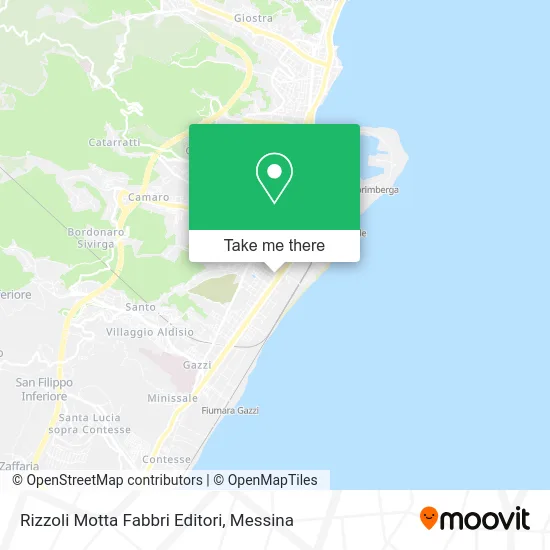 Rizzoli Motta Fabbri Publishers map