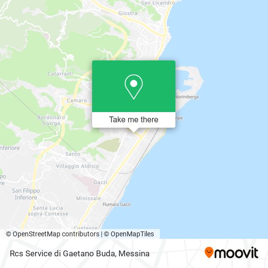 Rcs Service di Gaetano Buda map