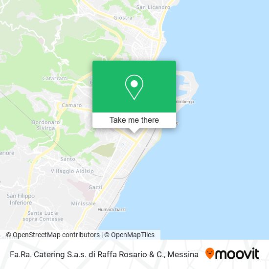 Fa.Ra. Catering S.a.s. di Raffa Rosario & C. map