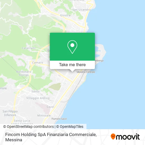 Fincom Holding SpA Finanziaria Commerciale map