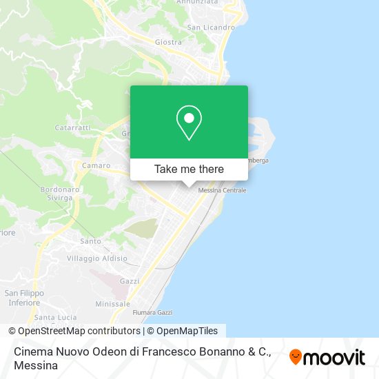 Cinema Nuovo Odeon di Francesco Bonanno & C. map