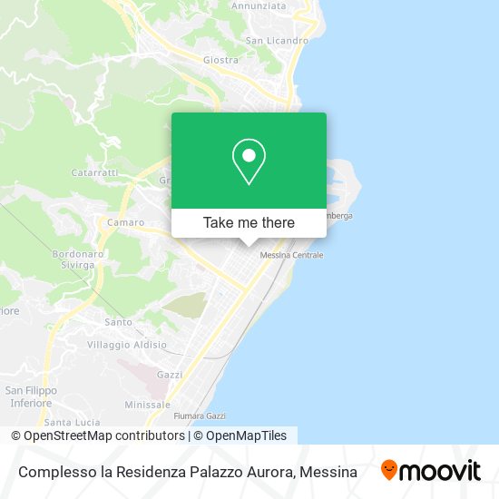 Complesso la Residenza Palazzo Aurora map