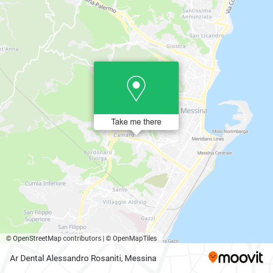 Ar Dental Alessandro Rosaniti map