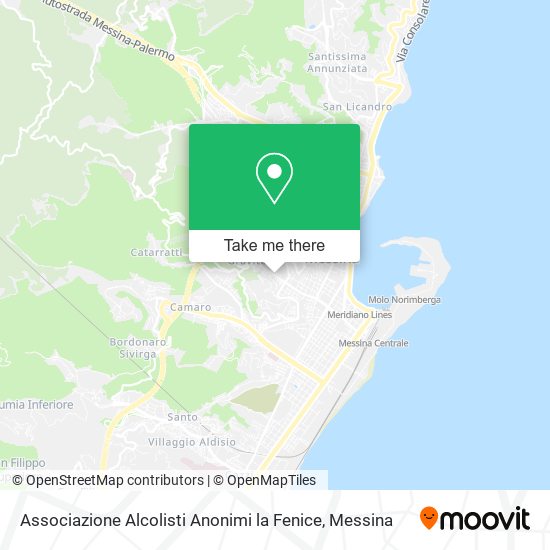 Associazione Alcolisti Anonimi la Fenice map