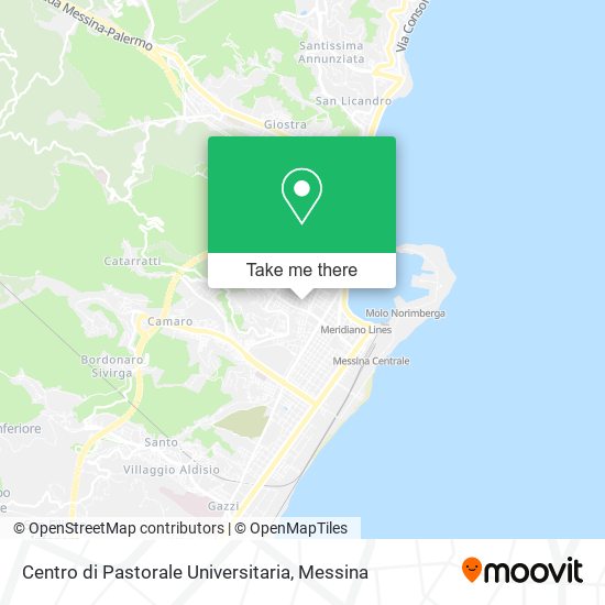 Centro di Pastorale Universitaria map