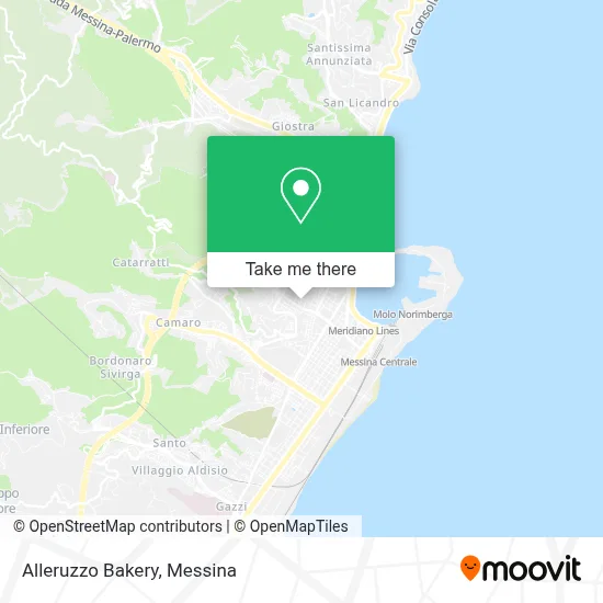 Alleruzzo Bakery map