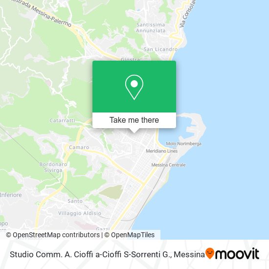 Studio Comm. A. Cioffi a-Cioffi S-Sorrenti G. map
