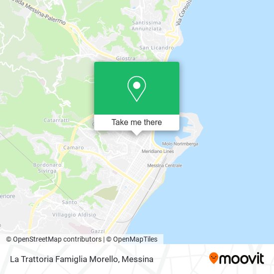 La Trattoria Famiglia Morello map