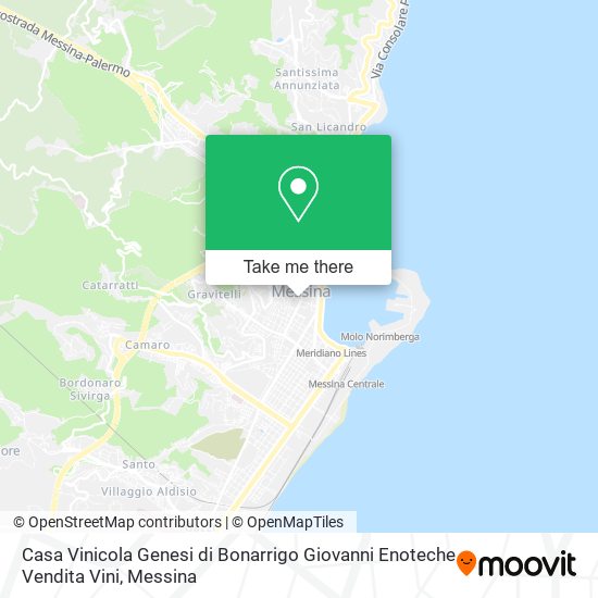 Casa Vinicola Genesi di Bonarrigo Giovanni Enoteche Vendita Vini map