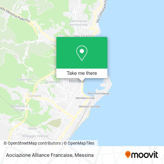 Aociazione Alliance Francaise map
