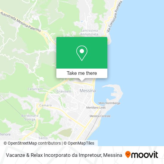 Vacanze & Relax Incorporato da Impretour map