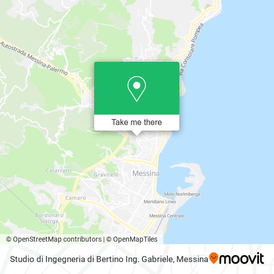 Studio di Ingegneria di Bertino Ing. Gabriele map