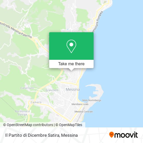 Il Partito di Dicembre Satira map