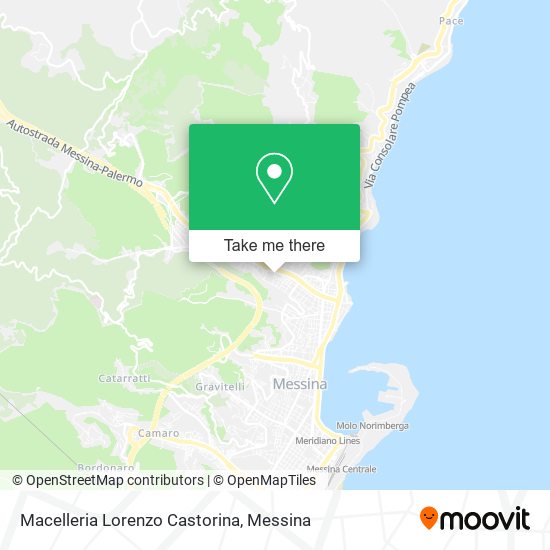 Macelleria Lorenzo Castorina map