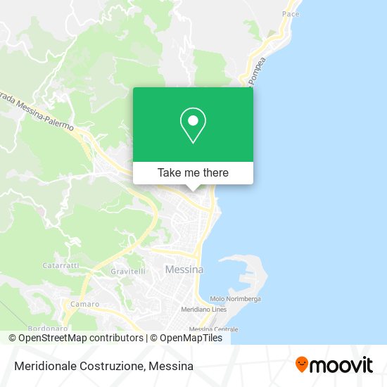 Meridionale Costruzione map