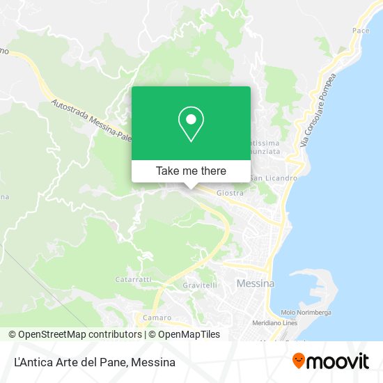 L'Antica Arte del Pane map
