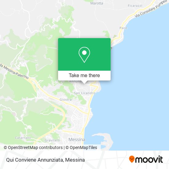 Qui Conviene Annunziata map