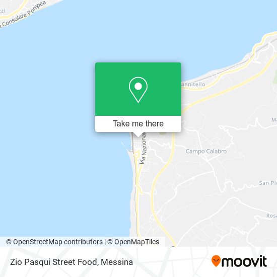 Zio Pasqui Street Food map
