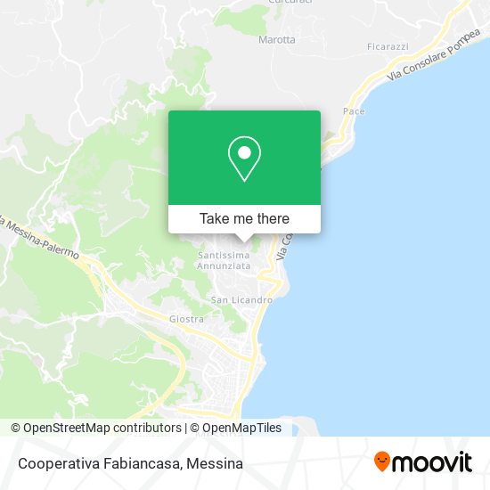 Cooperativa Fabiancasa map