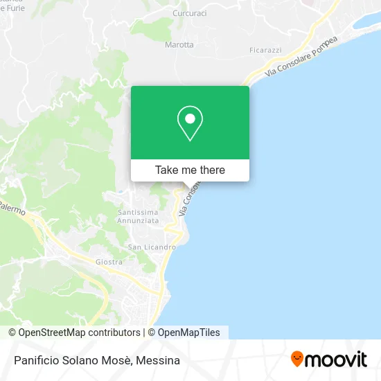 Panificio Solano Mosè map