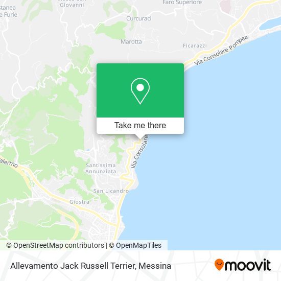 Allevamento Jack Russell Terrier map