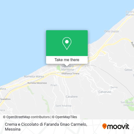 Crema e Ciccolato di Faranda Gnao Carmelo map