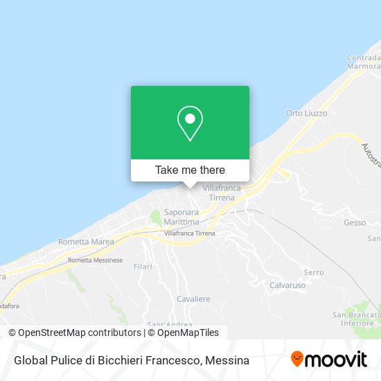 Global Pulice di Bicchieri Francesco map