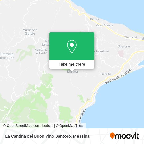 La Cantina del Buon Vino Santoro map