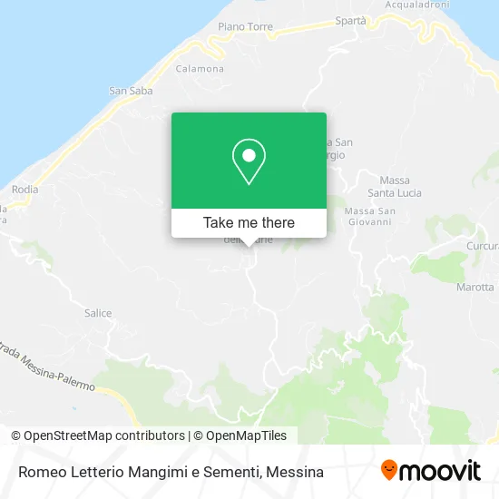 Romeo Letterio Feed and Seeds map