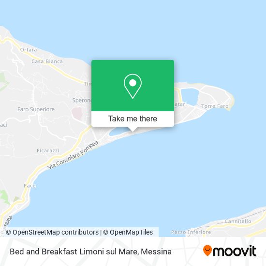 Bed and Breakfast Limoni sul Mare map