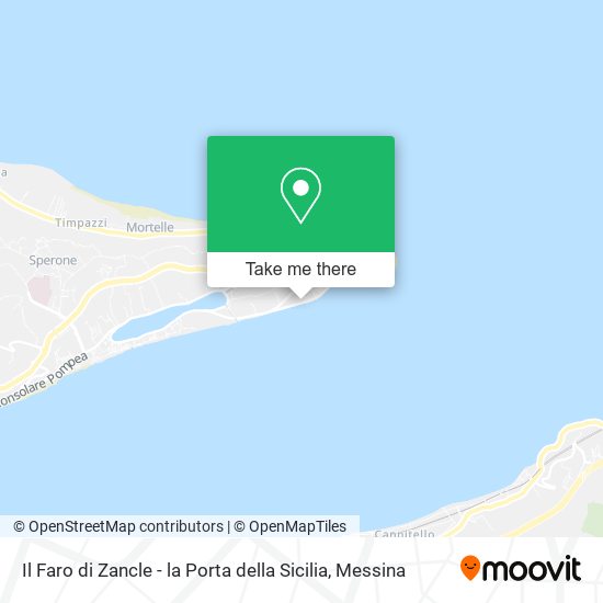 Il Faro di Zancle - la Porta della Sicilia map