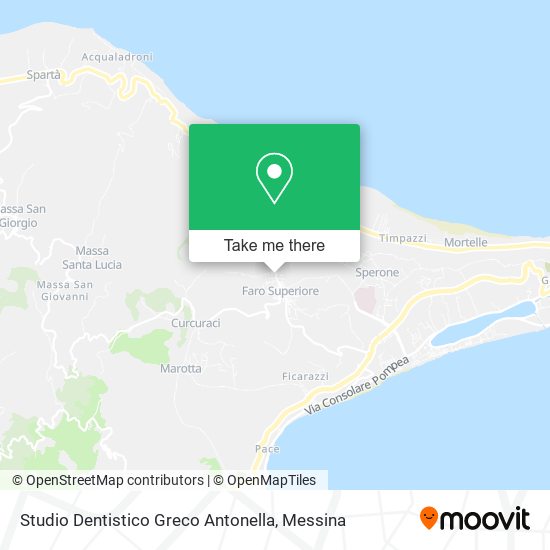 Studio Dentistico Greco Antonella map