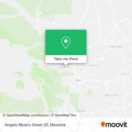 Angelo Musco Street 20 map