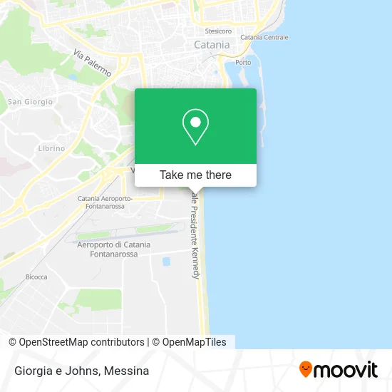 Giorgia e Johns map
