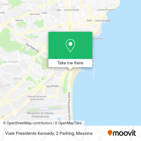 Viale Presidente Kennedy, 2 Parking map