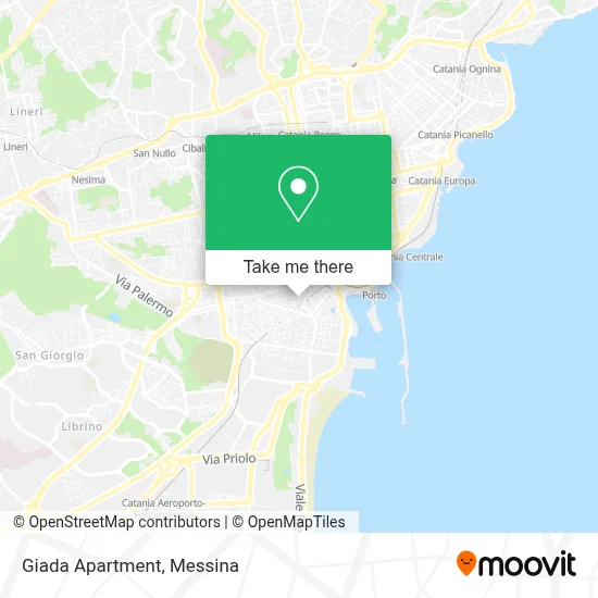 Giada Apartment map