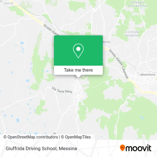 Giuffrida Driving School map