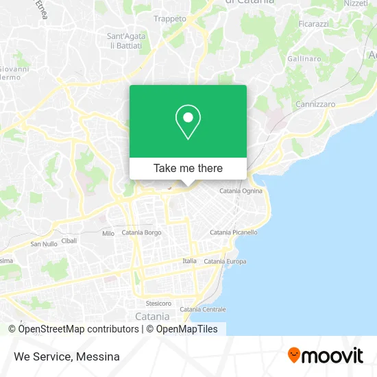 We Service map