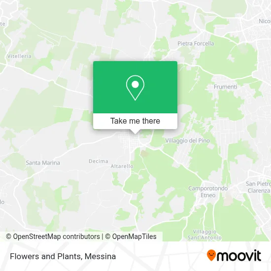 Flowers and Plants map