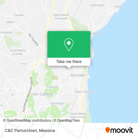 C&C Hairdressers map