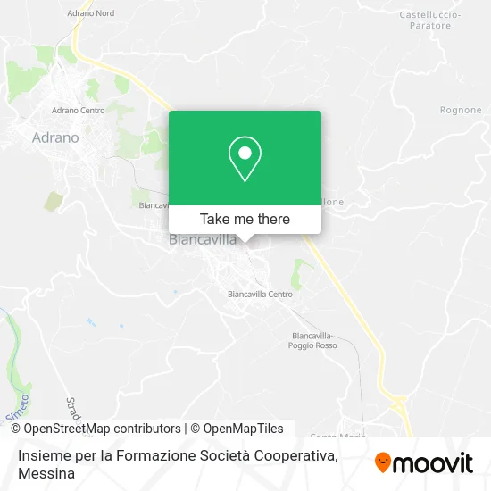 Insieme per la Formazione Società Cooperativa map