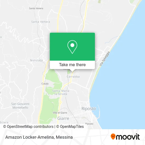 Amazon Locker-Amelina map