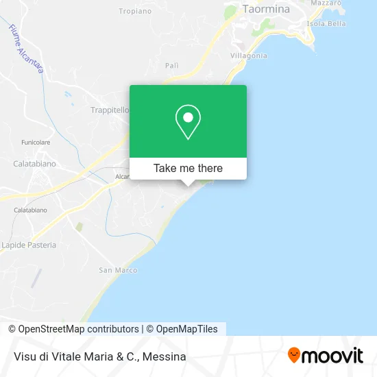 Visu di Vitale Maria & C. map