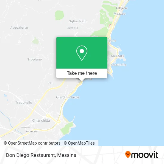Don Diego Restaurant map