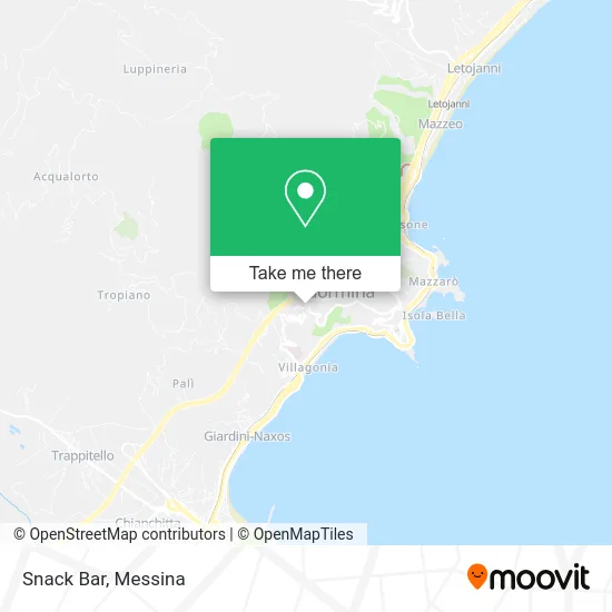 Snack Bar map