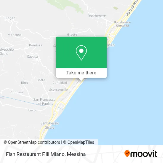 Fish Restaurant F.lli Miano map