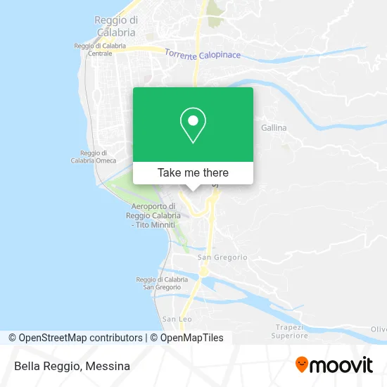 Bella Reggio map