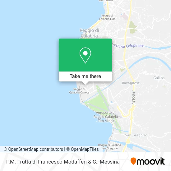 F.M. Fruit by Francesco Modafferi & C. map