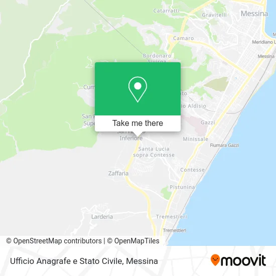 Registry and Civil Status Office map